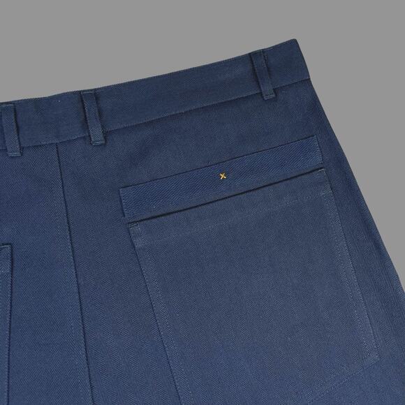 Parallel X League Hendrix Navy High Waisted Pant NWT Size 34 - Picture 8 of 8